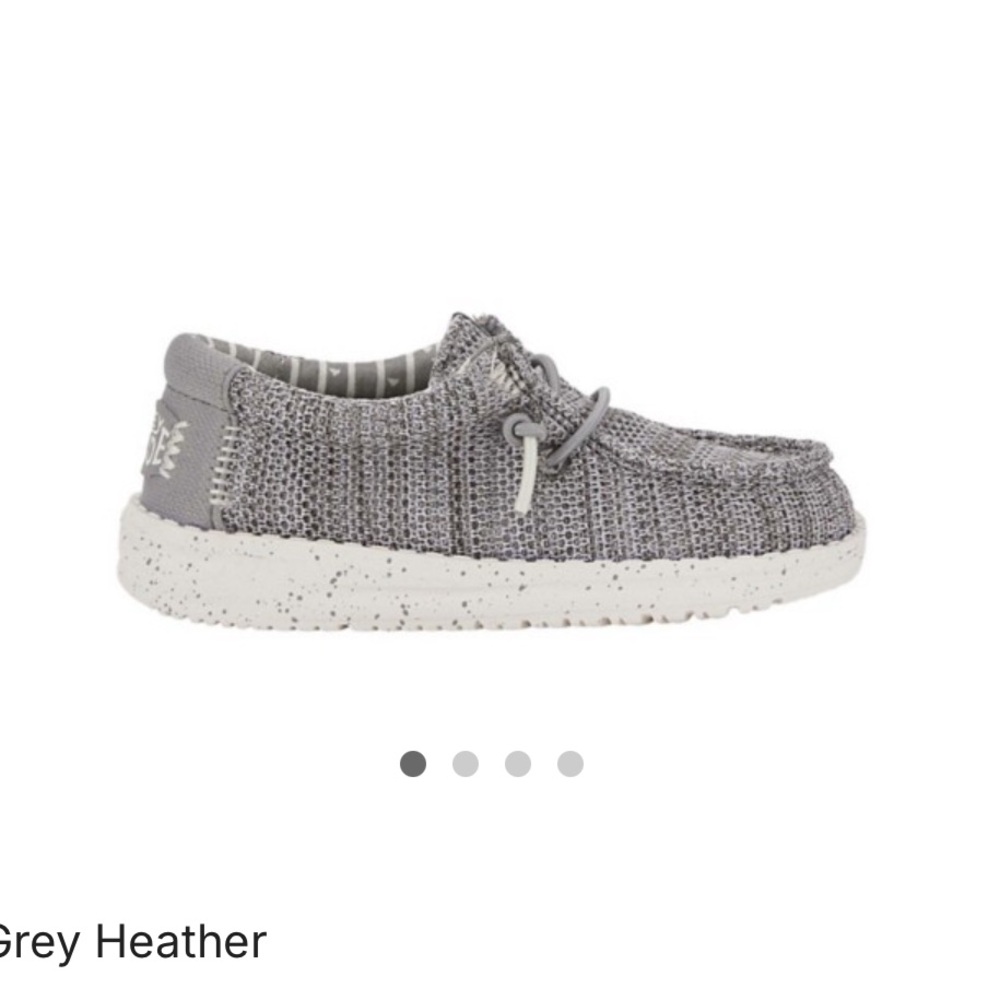 Hey Dude Kids Gray Shoes